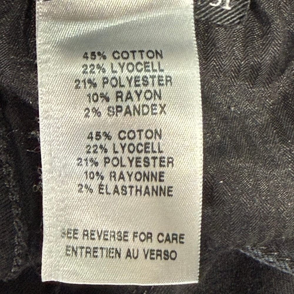 7 For All Mankind Blair High Waist Skinny Jeans Black Womens 31 AU0211930A - Picture 7 of 11